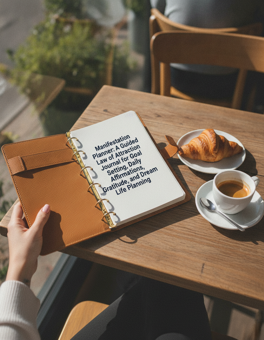 Manifestation Planner: A Guided Law of Attraction Journal for Daily Intentions, - Image 3