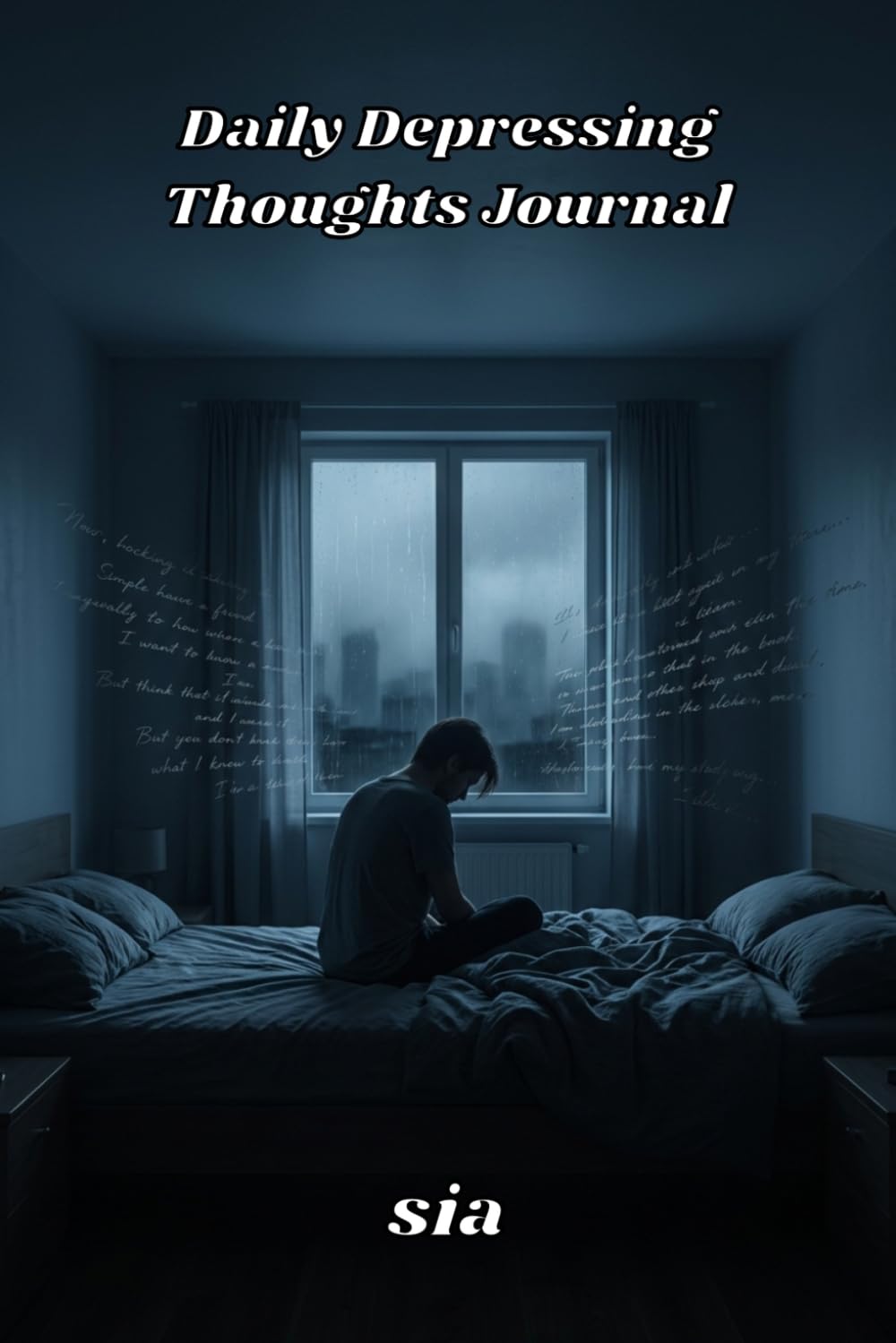 Daily Depressing Thoughts Journal: A Private Daily Reflection Notebook for Difficult Days