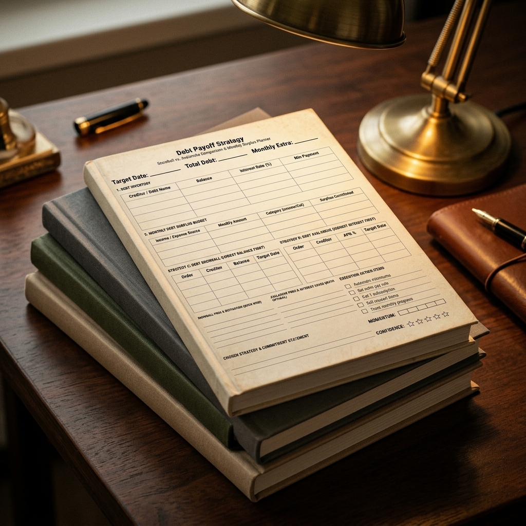 Debt Tracker Planner Log Book - Image 2
