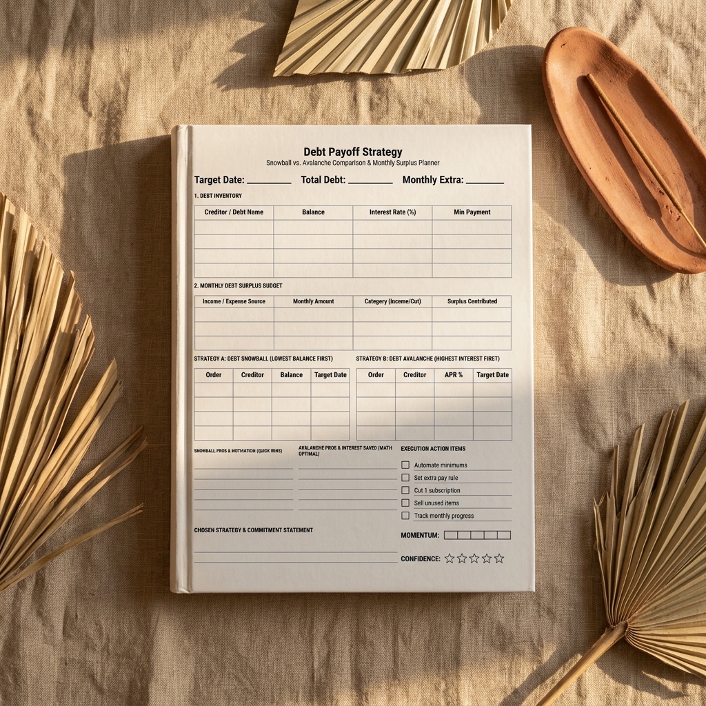 Debt Tracker Planner Log Book - Image 8