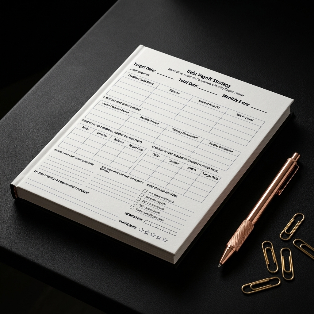 Debt Tracker Planner Log Book - Image 3