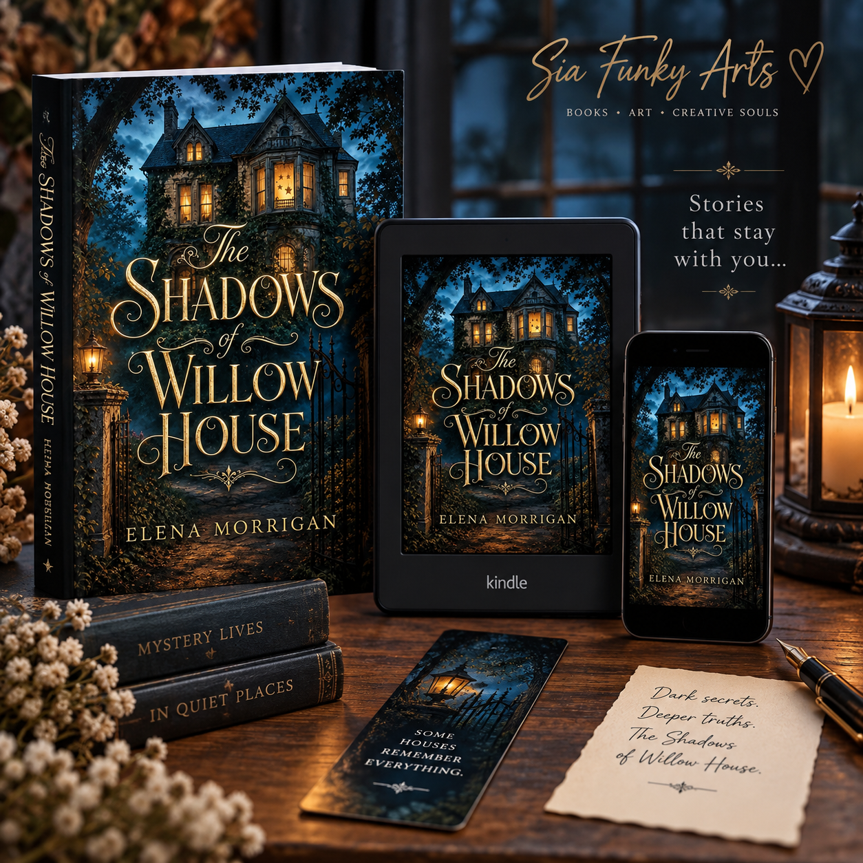 The Shadows of Willow House: A Gothic Horror Novel Where Haunted Rooms - Image 2